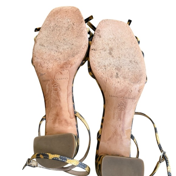 Loeffler Randall Gracie Bow Sandals In Leopard - Picture 13 of 15